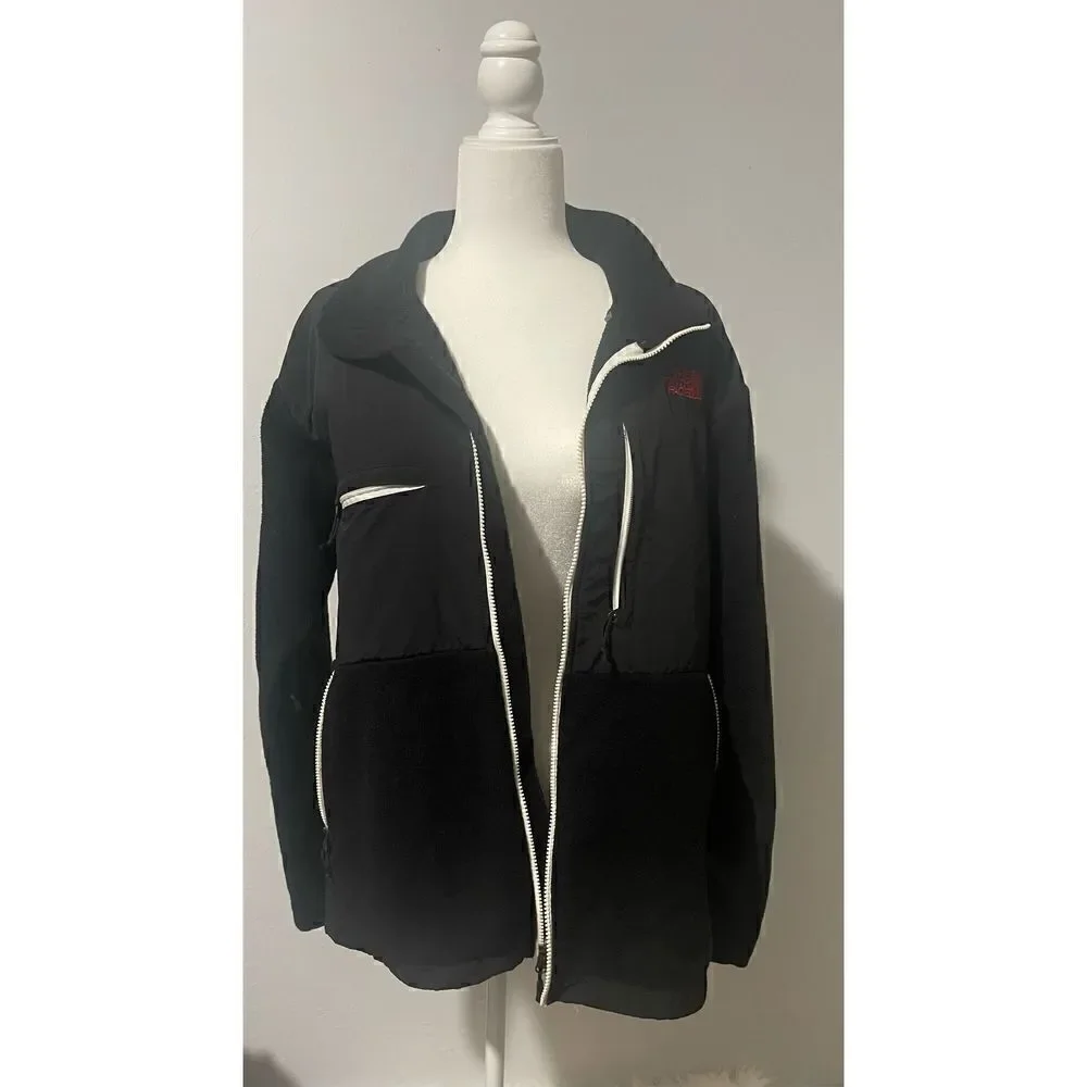 The North Face vintage black polartec Denali fleece jacket L